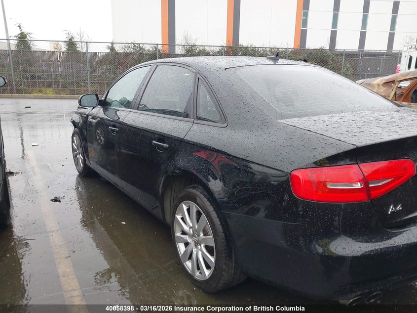 Vin: waubfcfl8en009370, lot: 30098612, audi a4 premium 20143