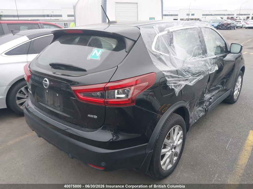Vin: jn1bj1aw9mw451531, lot: 30098628, nissan rogue sport s 20214