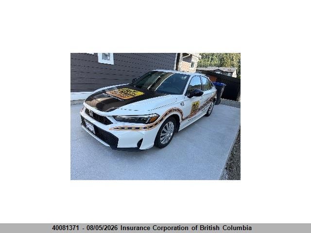 Vin: 2hgfe4f8xsh011068, lot: 30098640, honda civic 20252