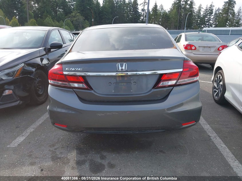 2013 HONDA CIVIC SEDAN 1.8L I4 FI SOHC 16V NF4