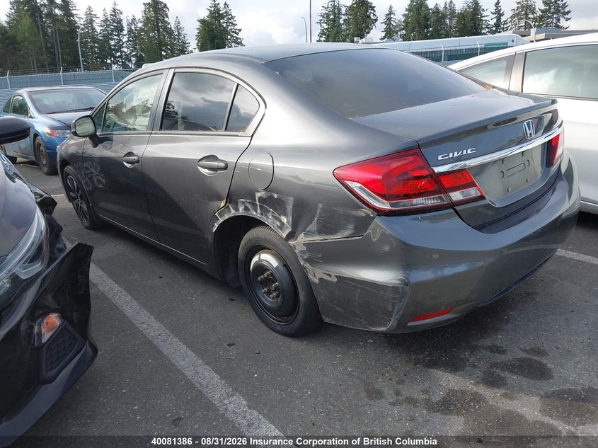 2013 HONDA CIVIC SEDAN 1.8L I4 FI SOHC 16V NF4