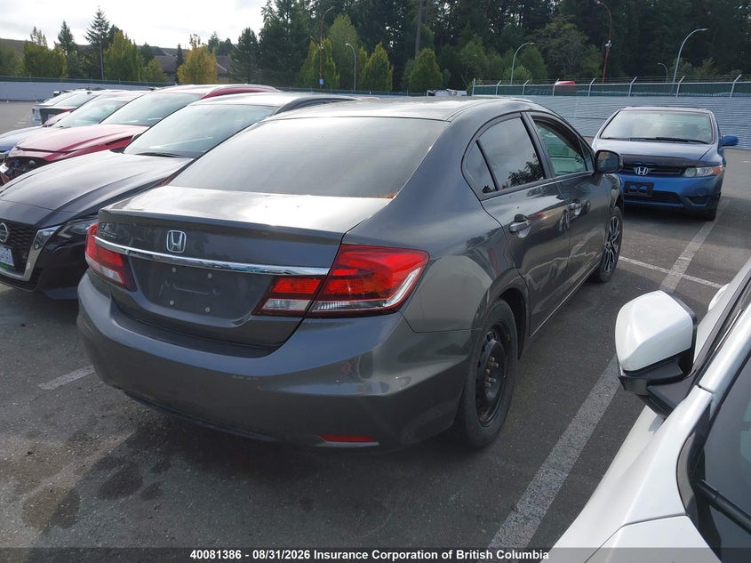 2013 HONDA CIVIC SEDAN 1.8L I4 FI SOHC 16V NF4