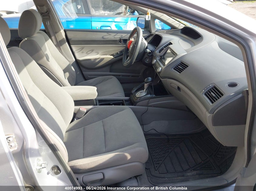 2011 HONDA CIVIC SEDAN 1.8L I-4 VVT, 140HP