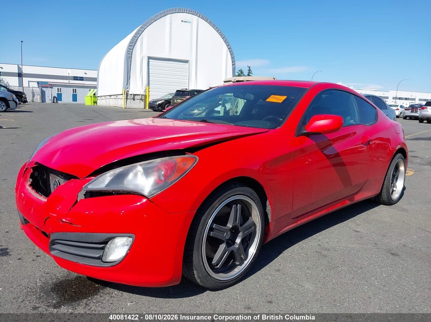 2011 HYUNDAI GENESIS COUPE 2.0L I-4 DOHC, VVT, TURBO, 210HP