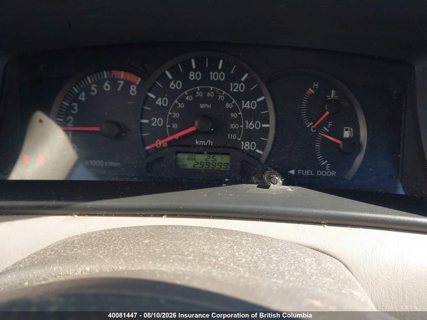 2008 TOYOTA COROLLA SEDAN 1.8L I4 FI DOHC 16V F4
