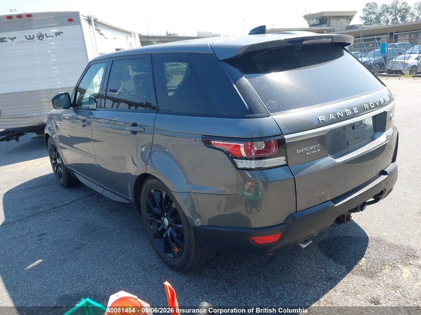 Vin: salwr2fk1ha149813, lot: 30098733, land rover range rover sport hse 20173