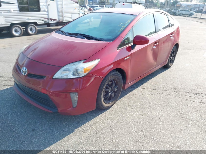 Vin: jtdkn3du3e1765665, lot: 30098749, toyota prius 20142