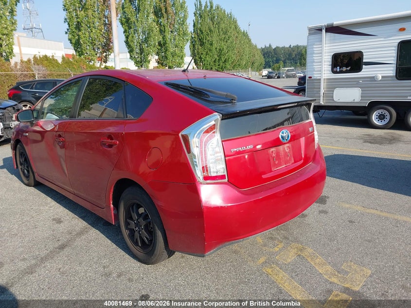 Vin: jtdkn3du3e1765665, lot: 30098749, toyota prius 20143