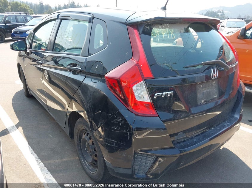 Vin: 3hggk5h57fm105907, lot: 30098751, honda fit 20153