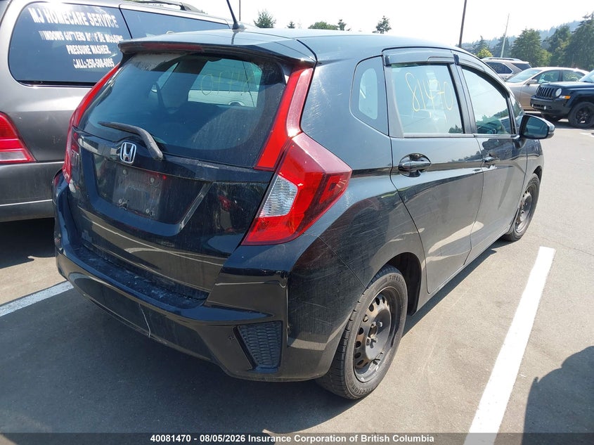 Vin: 3hggk5h57fm105907, lot: 30098751, honda fit 20154