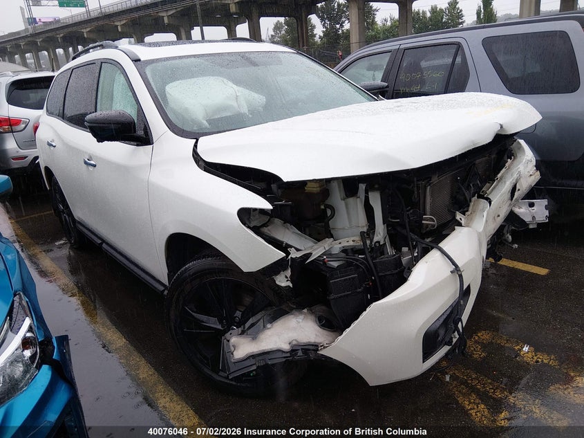 Vin: 5n1dr2mm5jc627563, lot: 30098824, nissan pathfinder s/sv/sl/platinum 20181