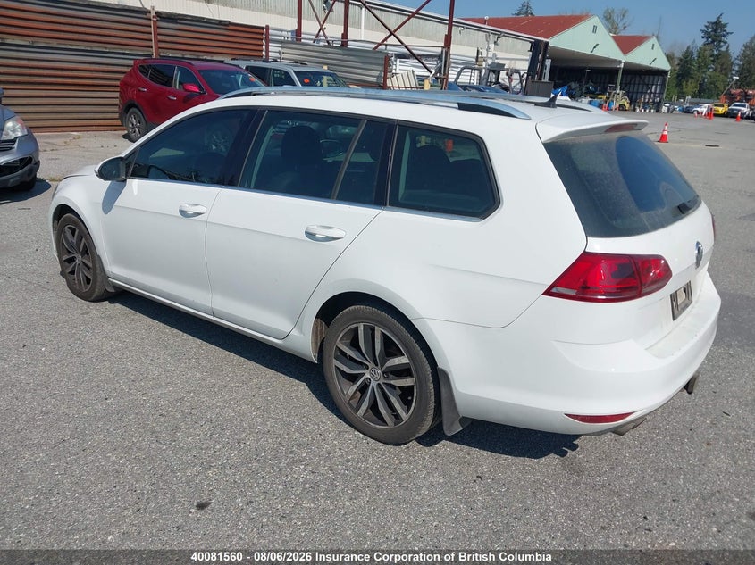 Vin: 3vwca7au1fm503575, lot: 30098856, volkswagen golf 20153