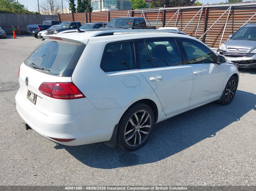 Vin: 3vwca7au1fm503575, lot: 30098856, volkswagen golf 20154