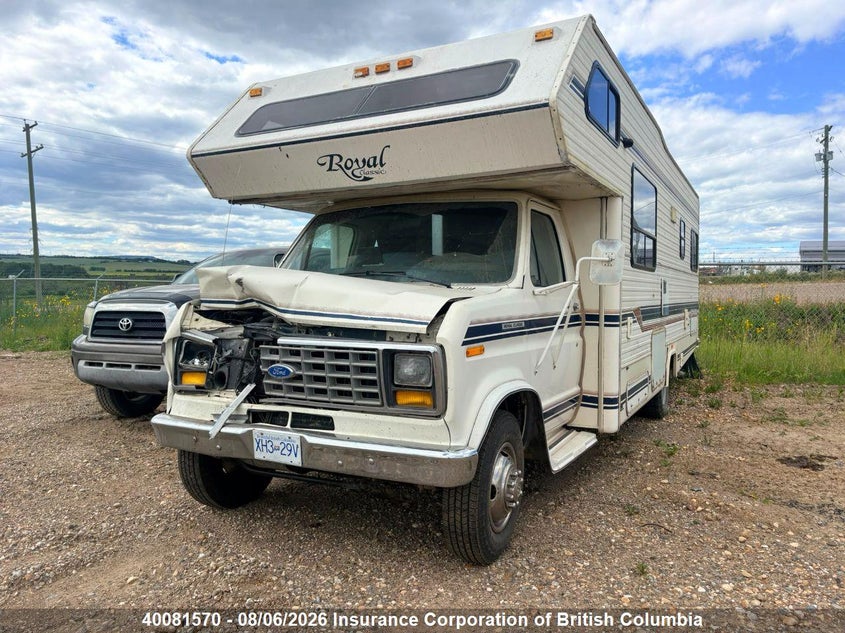 1990 FORD ECONOLINE COUPE 7.5L V8 FI F