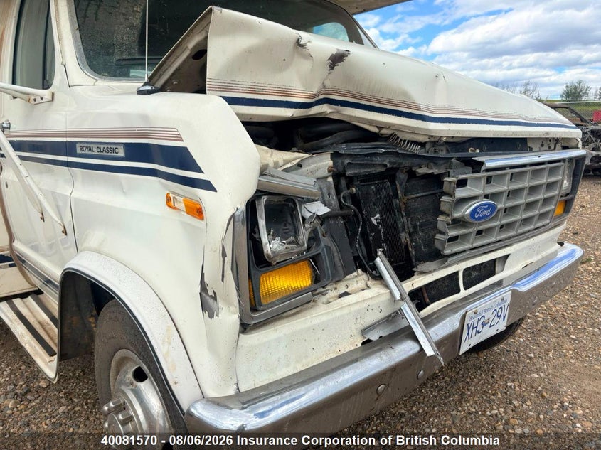 1990 FORD ECONOLINE COUPE 7.5L V8 FI F