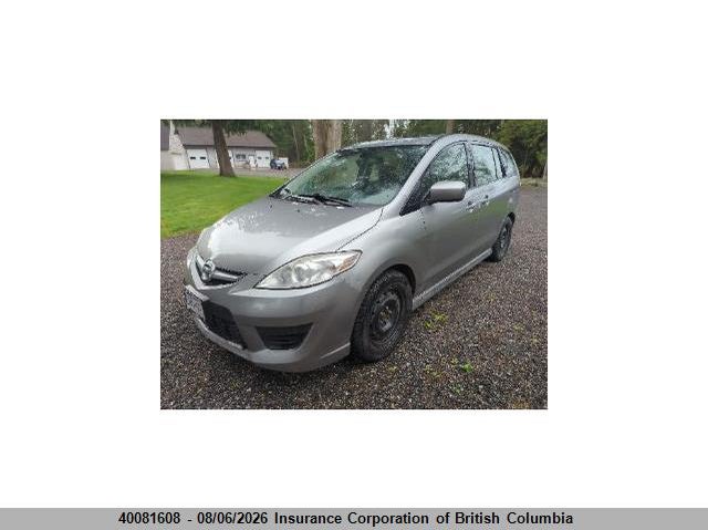Vin: jm1cr2w35a0366005, lot: 30098912, mazda 5 20102
