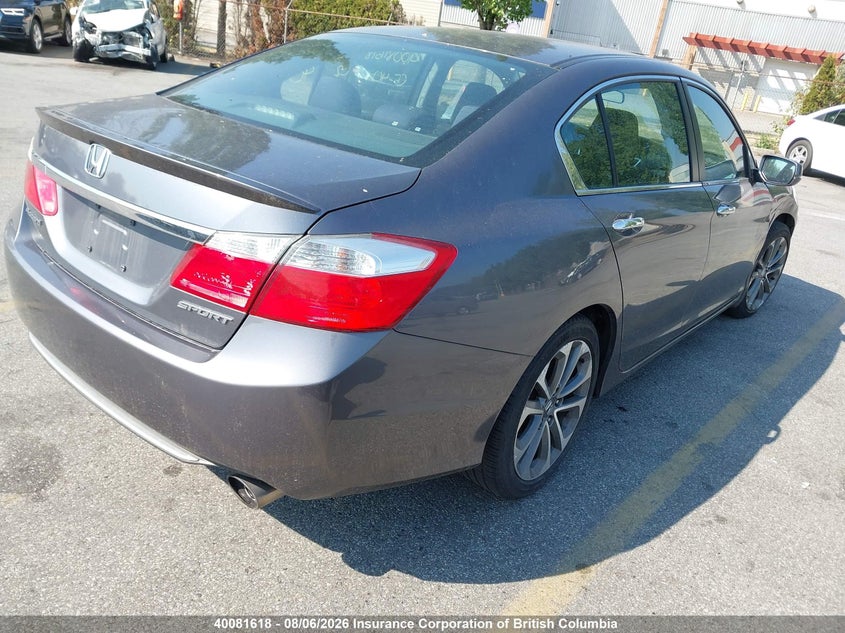 Vin: 1hgcr2f50ea809549, lot: 30098922, honda accord sport 20144