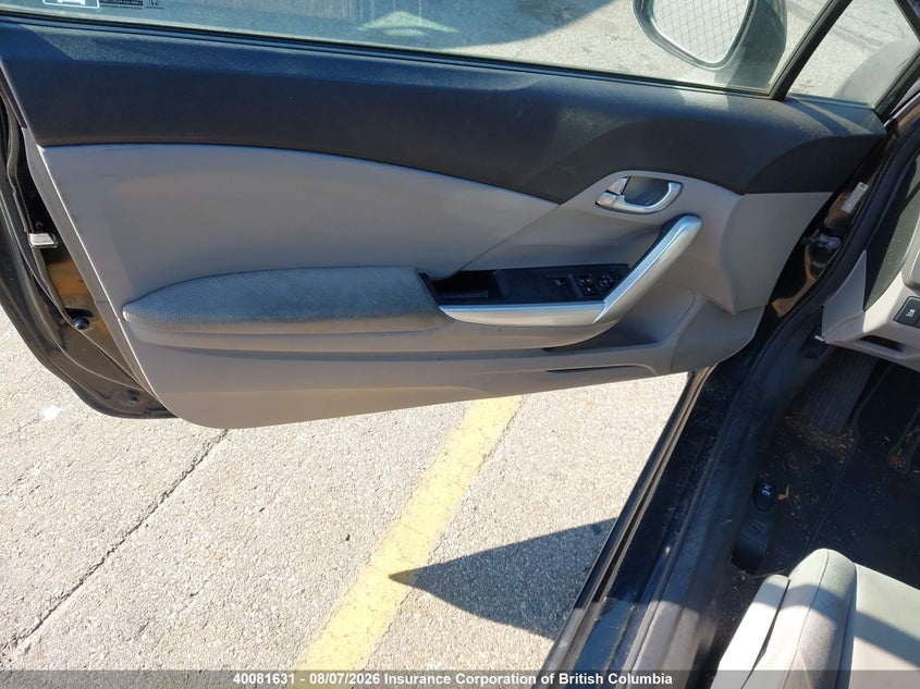 2012 HONDA CIVIC SEDAN 1.8L I4 FI SOHC 16V NF4
