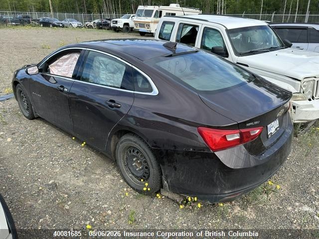 Vin: 1g1ze5st0gf317161, lot: 30098999, chevrolet malibu lt 20163