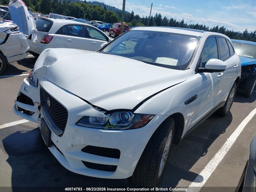 2018 JAGUAR F-PACE SPORT UTILITY VEHICLE 2.0L I-4 DI, DOHC, VVT, TURBO, 247HP