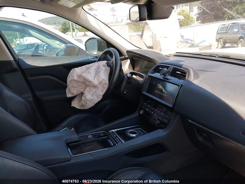 2018 JAGUAR F-PACE SPORT UTILITY VEHICLE 2.0L I-4 DI, DOHC, VVT, TURBO, 247HP