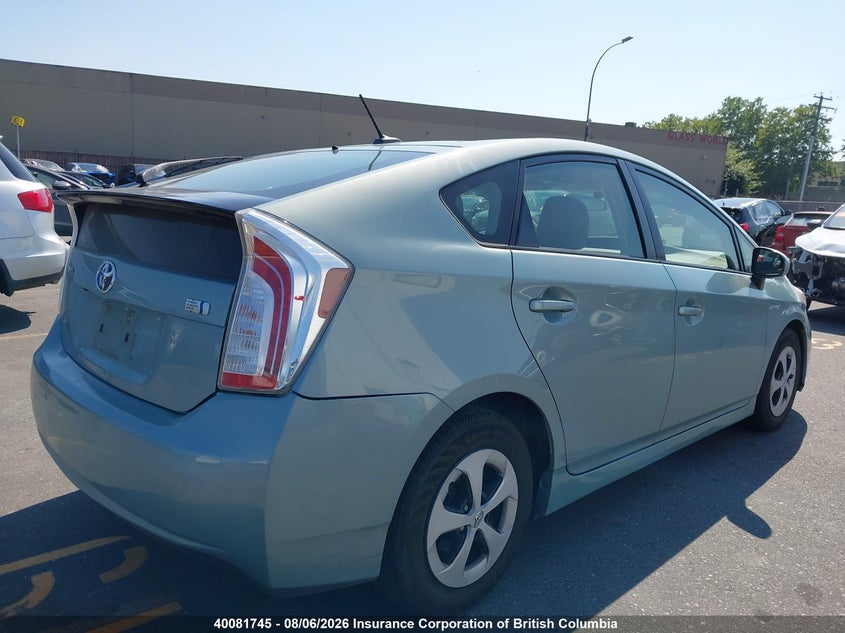Vin: jtdkn3du7e1764678, lot: 30099074, toyota prius 20144