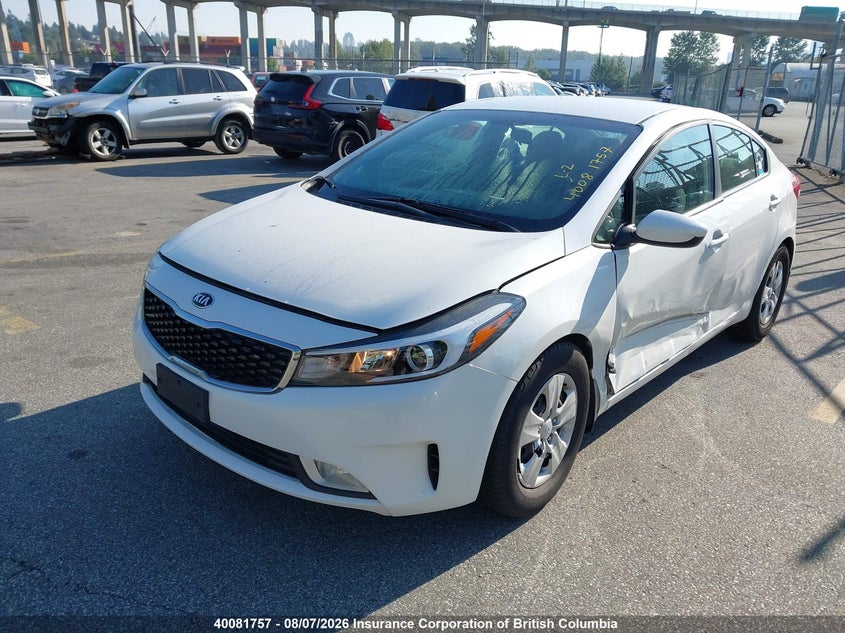 Vin: 3kpfl4a73he072074, lot: 30099087, kia forte 20172