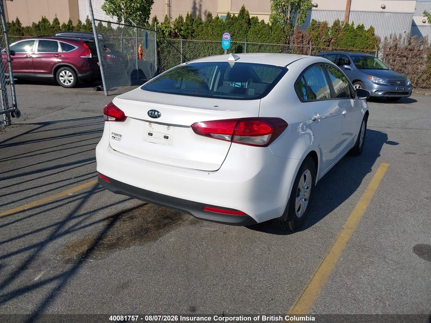 Vin: 3kpfl4a73he072074, lot: 30099087, kia forte 20174