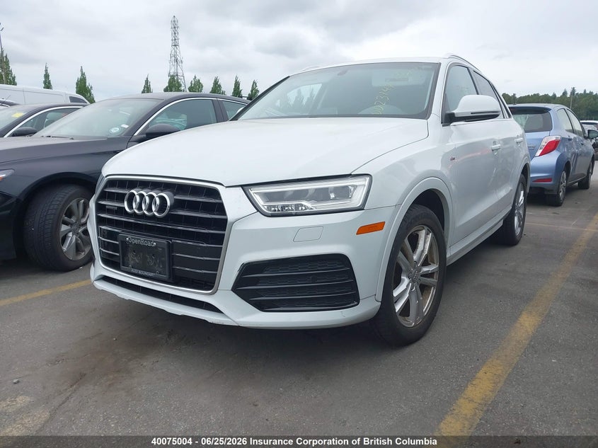 Vin: wa1gfcfs2gr001741, lot: 30099104, audi q3 prestige 20162