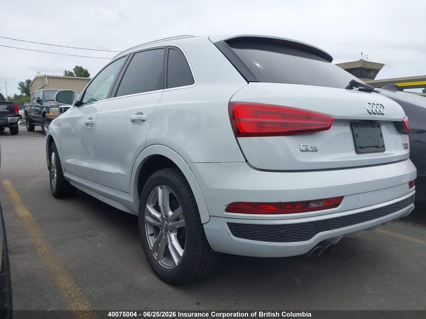 Vin: wa1gfcfs2gr001741, lot: 30099104, audi q3 prestige 20163