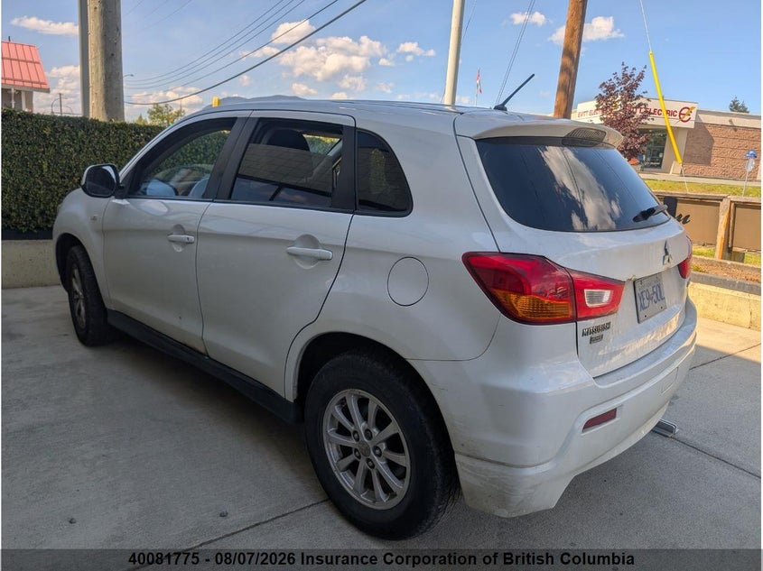 Vin: ja4aj3au7bz601855, lot: 30099110, mitsubishi rvr 20113