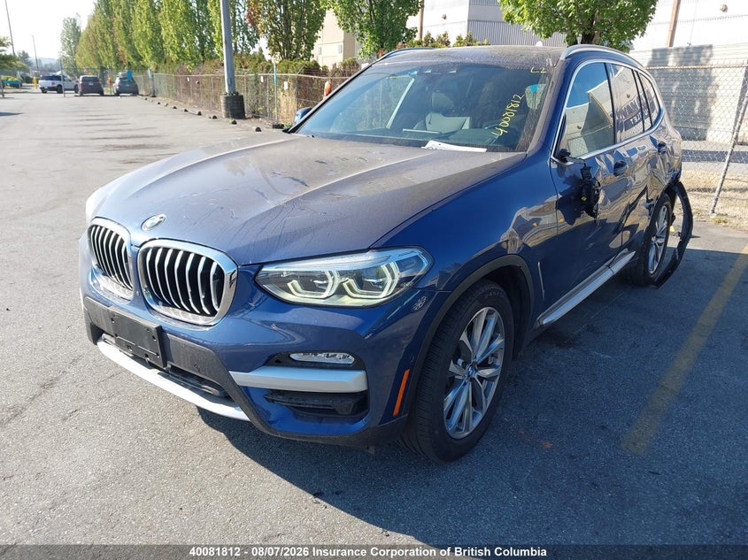 Vin: 5uxtr9c5xjld68749, lot: 30099151, bmw x3 20182