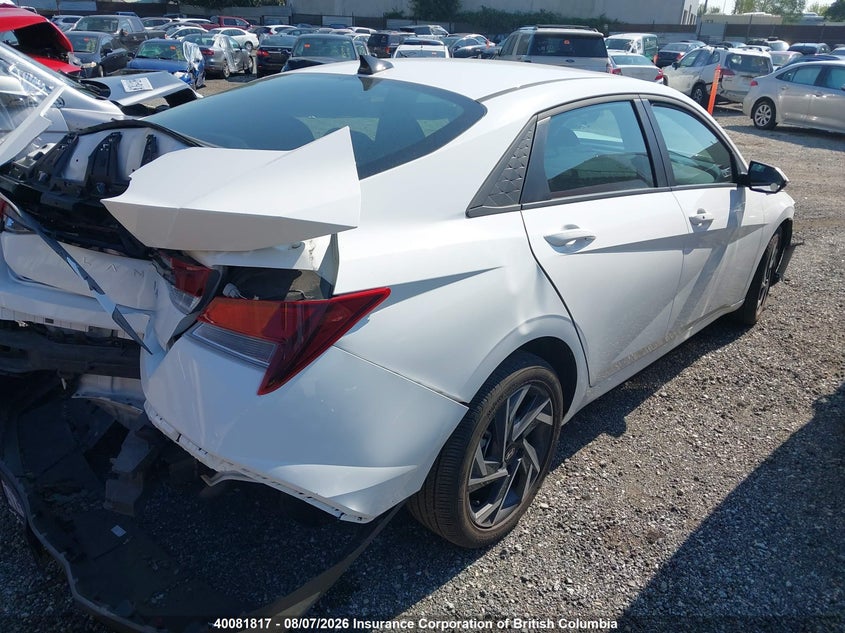 Vin: kmhlm4dg5su991347, lot: 30099157, hyundai elantra sel sport 20254