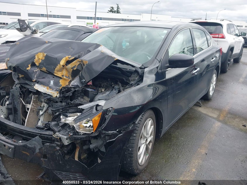 2017 Nissan Sentra, Front, IAAI, VIN 3N1AB7AP8HL682744 — photo 2