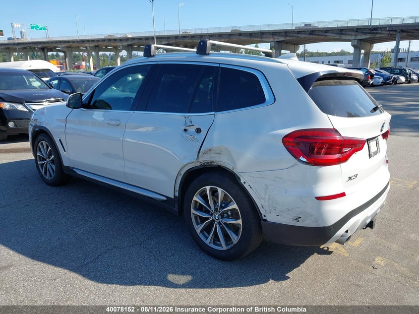 2019 BMW X3 SPORT UTILITY VEHICLE 2.0L I-4 DI, DOHC, VVT, TURBO, 248HP