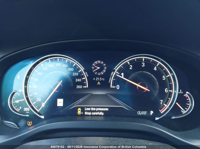 2019 BMW X3 SPORT UTILITY VEHICLE 2.0L I-4 DI, DOHC, VVT, TURBO, 248HP