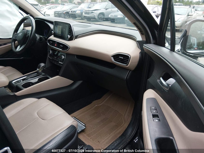 2019 HYUNDAI SANTA FE SPORT UTILITY VEHICLE 2.0L I-4 DI, DOHC, VVT, TURBO, 235HP
