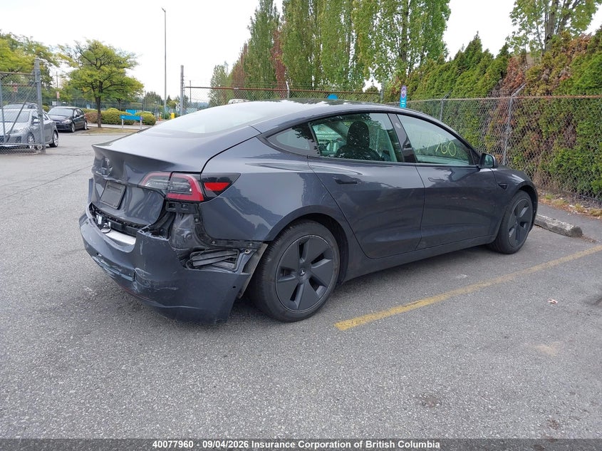 2021 TESLA MODEL 3 SEDAN ELECTRIC