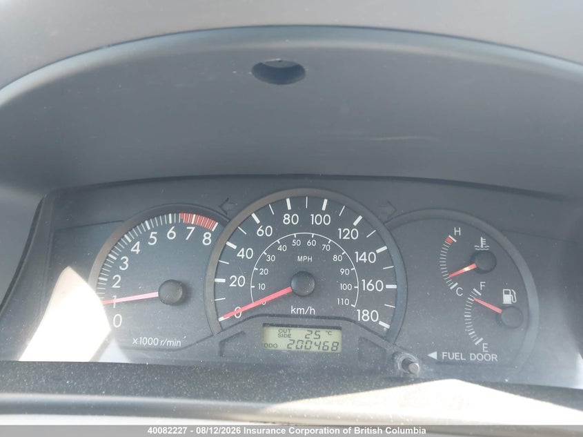 2006 TOYOTA COROLLA SEDAN 1.8L I4 FI DOHC 16V F4