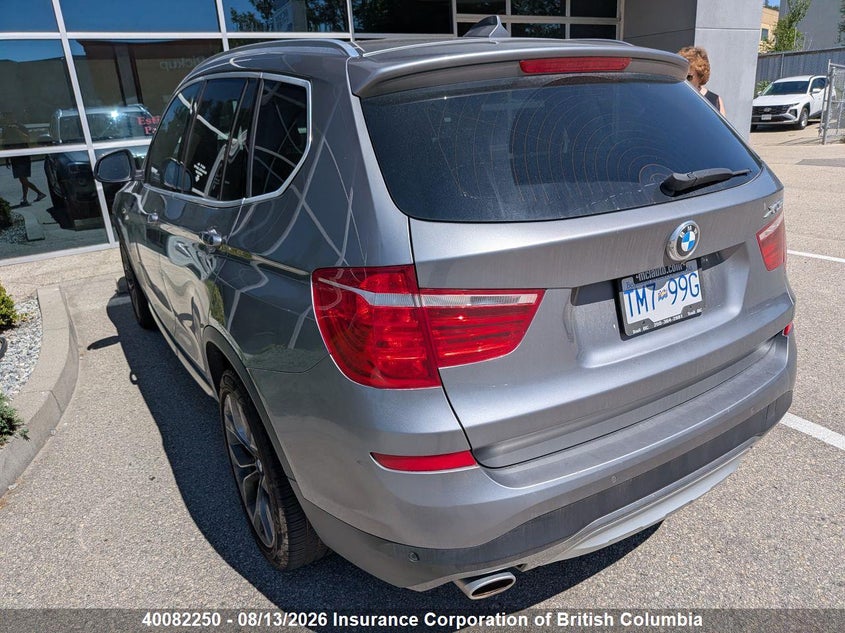 2015 BMW X3 SPORT UTILITY VEHICLE 2.0L I-4 DI, DOHC, VVT, TURBO, 180HP