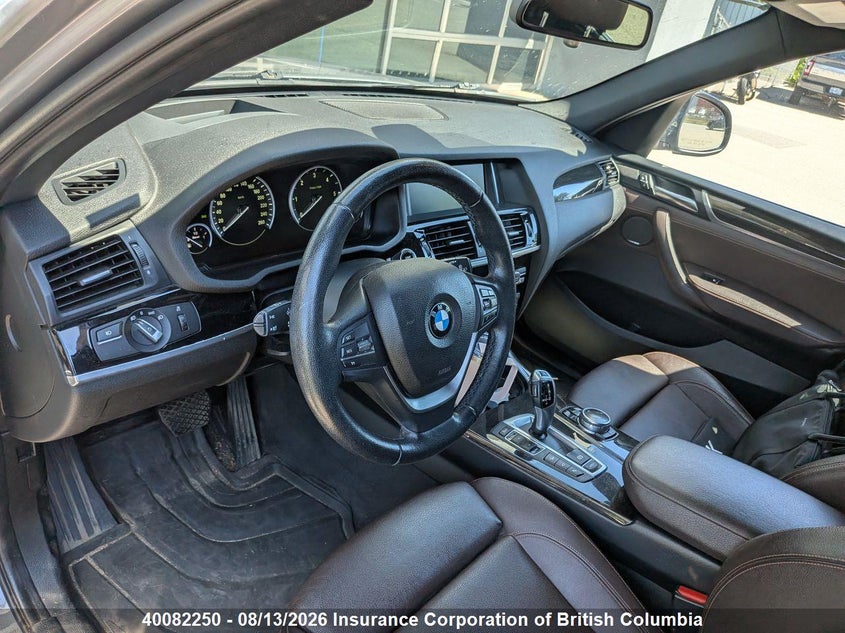 2015 BMW X3 SPORT UTILITY VEHICLE 2.0L I-4 DI, DOHC, VVT, TURBO, 180HP