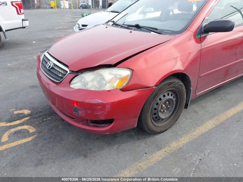 2006 TOYOTA COROLLA SEDAN 1.8L I-4 DOHC, VVT, 126HP