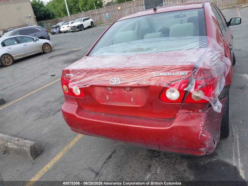 2006 TOYOTA COROLLA SEDAN 1.8L I-4 DOHC, VVT, 126HP