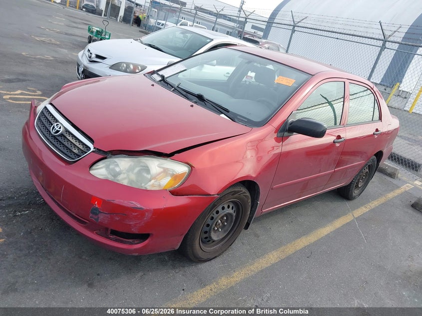 2006 TOYOTA COROLLA SEDAN 1.8L I-4 DOHC, VVT, 126HP