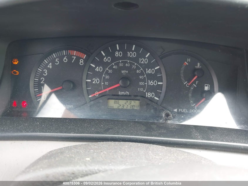 2006 TOYOTA COROLLA SEDAN 1.8L I-4 DOHC, VVT, 126HP