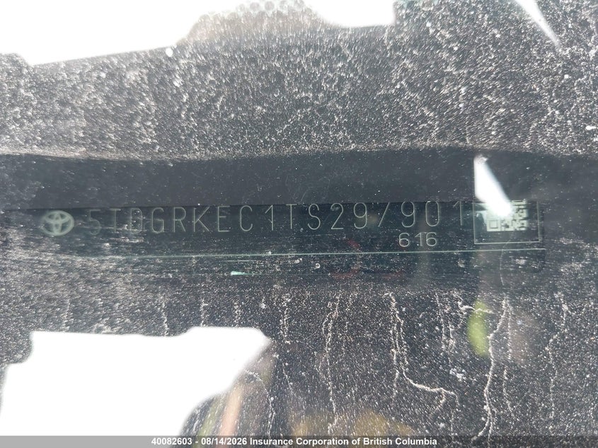 2026 TOYOTA SIENNA VAN 2.5L I-4 DI, DOHC, VVT, REGULAR , 245HP