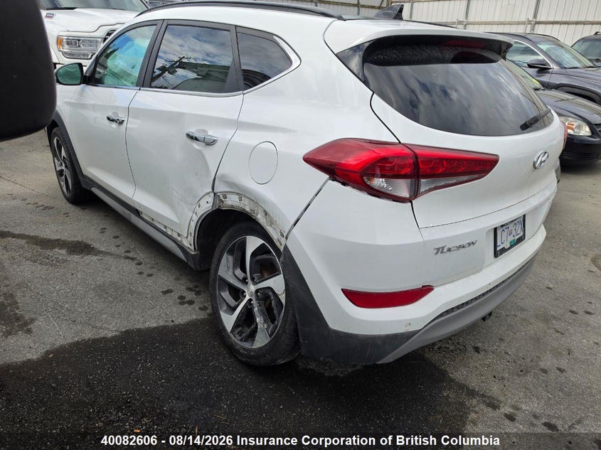 Vin: km8j3ca27hu439936, lot: 30100118, hyundai tucson limited/sport and eco/se 20173