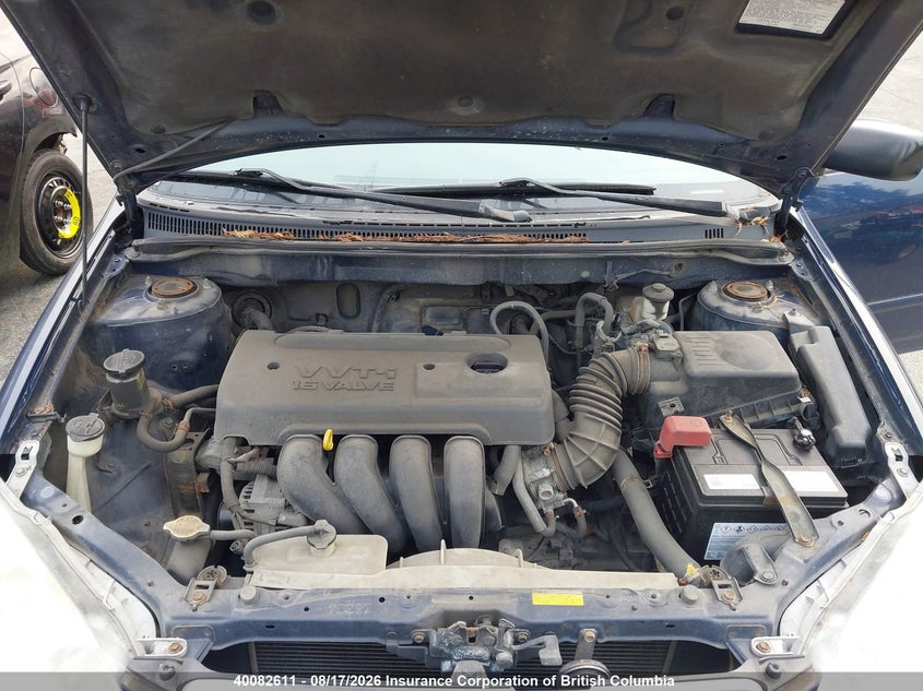 2006 TOYOTA COROLLA SEDAN 1.8L I-4 DOHC, VVT, 126HP