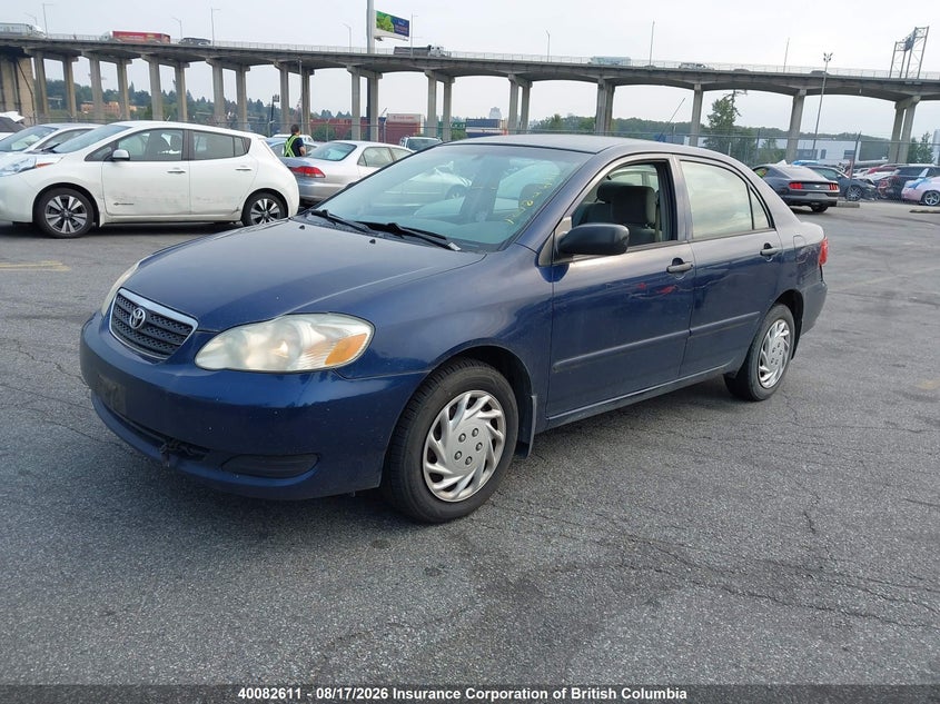 2006 TOYOTA COROLLA SEDAN 1.8L I-4 DOHC, VVT, 126HP
