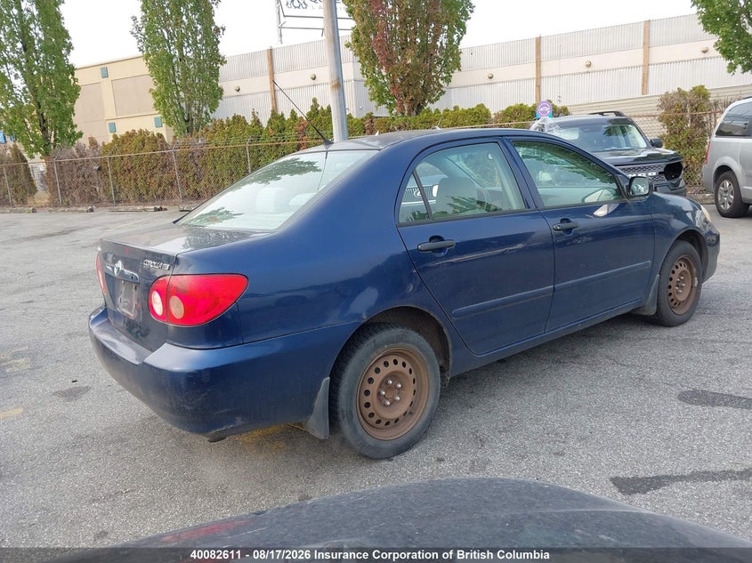 2006 TOYOTA COROLLA SEDAN 1.8L I-4 DOHC, VVT, 126HP